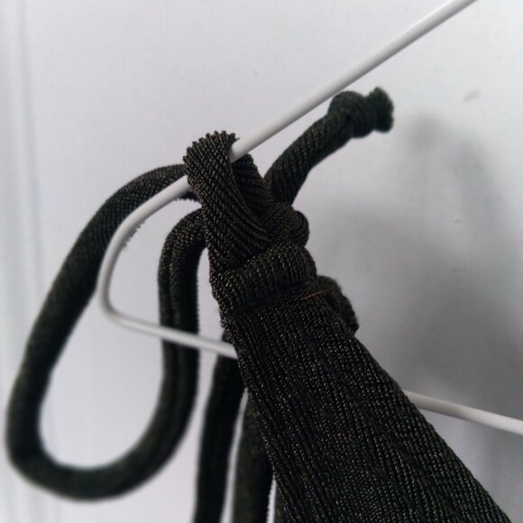 Olive Green Sleeveless Tie-strap top Intimately Free People Size M Medium - Picture 6 of 9